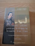 Documente externe privitoare la domnia lui A. I. Cuza (vol. I), 2001