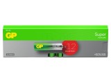 Baterii Alcaline GP AA 1,5V 12 Bucăți Nere&icirc;ncărcabile 15AU