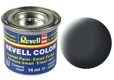 Gri prafuit mat RAL 7012, vopsea email 14 ml foto