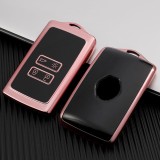 Husa Cheie Renault Megane, Kadjar, Captur, Clio Smartkey 4 Butoane TPU PINK