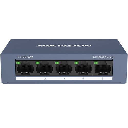 Switch 5 porturi 10/100 Mbps RJ45 - Hikvision DS-3E0105-O SafetyGuard Surveillance