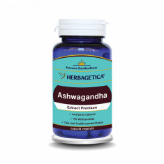 Herbagetica Ashwagandha Extract Premium, 60 capsule foto