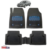 Volkswagen Passat B6 Sedan Covorase Auto TeamCar&reg; Tip Tavita Compatibile (2005&ndash;2010) Blue, Cauciuc
