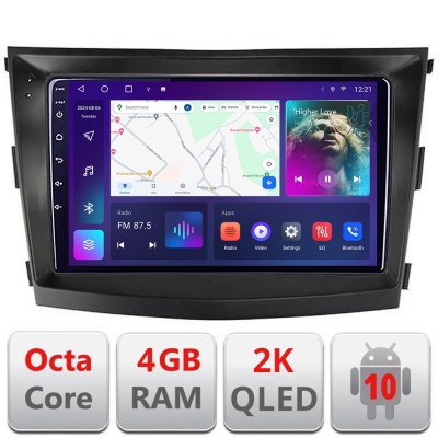 Navigatie SsangYong Tivoli 2015-2019 Android ecran Qled 2K Octa core 4+32 kit-tivoli2015+EDT-E409-2K CarStore Technology foto