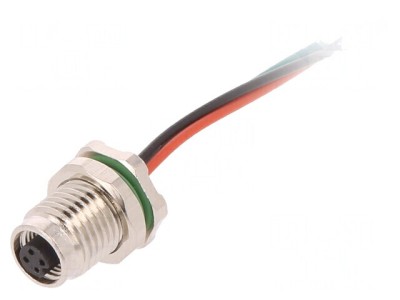 Conector M5 3 PIN IP67 60V 100mm 1A foto