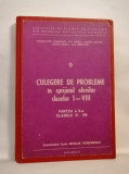 Culegere de probleme in sprijinul elevilor VI-VIII, Constantin Carbunaru, 1983