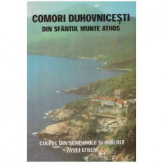 Comori duhovnicesti din Sfantul Munte Athos culese din scrisorile si omiliile Avvei Efrem foto