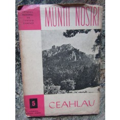 Colectia- Muntii Nostri - CEAHLAU - Ed. ONT-Carpati , Nr. 5 - contine harta