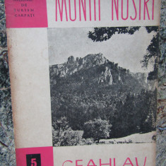 Colectia- Muntii Nostri - CEAHLAU - Ed. ONT-Carpati , Nr. 5 - contine harta