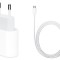 Incarcator Telefon Priza USB Type-C iPhone + Cablu date iPhone Type C la Lightning 1m