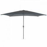 Cumpara ieftin Umbrela Gradina Dreptunghiulara Gri 2x3m Goodhome, Poliester, Cadru Otel, Protectie UV, Geanta Transport