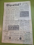 Ziarul sportul 27 septembrie 1985 - interviu antrenorul mircea radulescu
