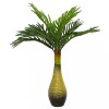 Gossi planta artificiala de palmier 9 frunze 70 cm verde