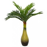 vidaXL Plantă artificială de palmier 9 frunze 70 cm verde