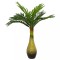 Gossi planta artificiala de palmier 9 frunze 70 cm verde