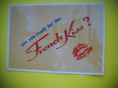 HOPCT 5999 K ARE YOU READY FOR FRENCH KISS ? -FELICITARE OLANDA -NECIRCULATA foto