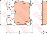 Set placute frana,frana disc LEXUS LS (UVF4, USF4) (2006 - 2016) TRW GDB3475