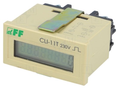 Contor impulsuri electronic LCD 0-999999 foto