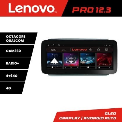 Navigatie VW PQB K-vw Lenovo PRO 4+64 12.3 inch qled android 4G DSP gps internet 8Core v2 CarStore Technology