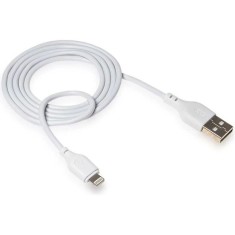 Cablu Date si Incarcare XO Design USB la tip Lightning NB103, 2.1A, 2 m, Alb