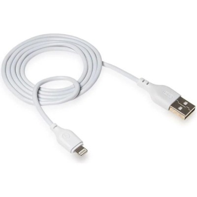 Cablu Date si Incarcare XO Design USB la tip Lightning NB103, 2.1A, 2 m, Alb foto
