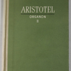 ORGANON-ARISTOTEL VOL 2 1958 , PREZINTA SUBLINIERI IN TEXT