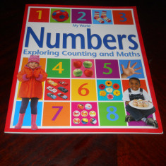 Numbers, exploring counting and math- My world, 2003- carte in lb. engleza