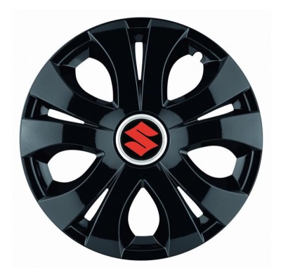 Set 4 Capace Roti Top Negru R16, Compatibil Cu Suzuki foto