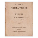 M. D. Macedonski, Buchetul primăverii, 1862 - Tatăl poetului Alexandru Macedonski