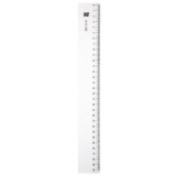 Rigla flexibila din plastic, 30cm, ALCO - transparent