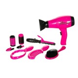 Set de joaca Coafor, uscator de par si accesorii, Roz, ATU-086298, Oem