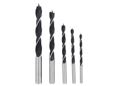 Set burghie pentru lemn de 5 piese 4-10mm, Geko, G38100 foto