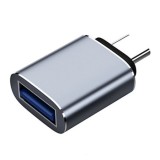 Cumpara ieftin Adaptor transfer date USB 3.0 la USB Type-C - Gri, Dactylion