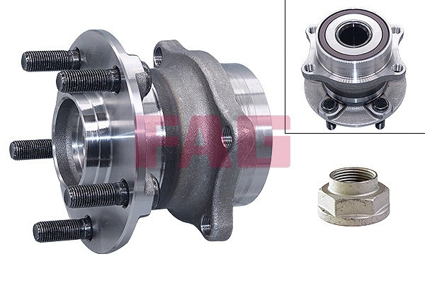 FAG 713 6222 10 Set rulment roata