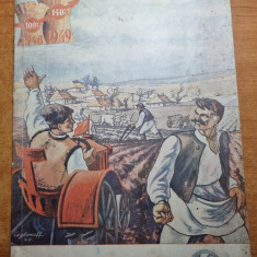 revista indrumatorul cultural aprilie 1949-cantece,poezii,sfaturi