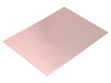 Placă laminată epoxidică FR4, 1.2mm, 297x210mm, două fețe