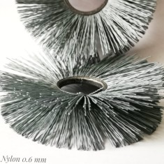 Perie fir nylon abraziv 120 mm -fir - 0,6 mm
