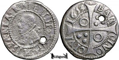 1653, Croat - Filip al IV-lea - Principatul Cataloniei foto