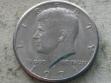 USA- &frac12; DOLLAR 1971 (D), America de Nord