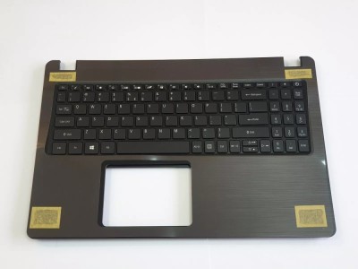 Carcasa superioara cu tastatura palmrest Laptop, Acer, Aspire 5 A515-52, A515-52G, A515-52KG, 6B.H3EN2.001, AP2CE000200, iluminata, neagra, layout US foto
