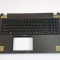 Carcasa superioara cu tastatura palmrest Laptop, Acer, Aspire 5 A515-52, A515-52G, A515-52KG, 6B.H3EN2.001, AP2CE000200, iluminata, neagra, layout US