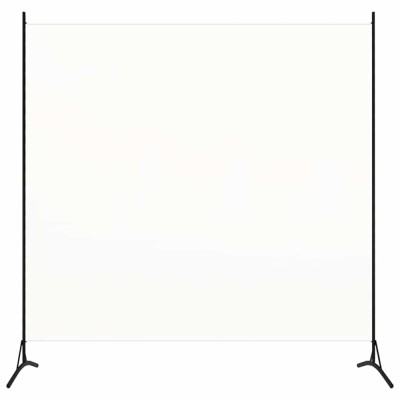 Separator de camera, alb, 175x180 cm, textil foto