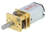 Motor DC 6V 1,6A Micro Metal cu Transmisie 298:1