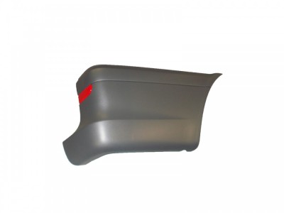 Parte laterala bara , colt lateral flaps spate, dreapta Mercedes Benz Vito/ Viano (W639), 01.2003-10.2010, cu reflector, lumina gri, A63988017719B51 foto