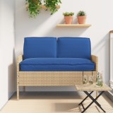 vidaXL Set de perne pentru palet 3 pcs Albastru regal 120 x 50 x 12 cm