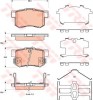 Set placute frana,frana disc SUZUKI SWIFT III (MZ, EZ) (2005 - 2016) TRW GDB3516
