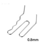 Set 100 cleme pentru pistol de reparat obiecte din plastic 0.8mm Cod: K18028-15 Automotive TrustedCars