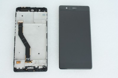 Ansamblu display touchscreen rama Huawei P9 Plus negru foto