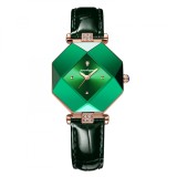 Cumpara ieftin Ceas dama Poedagar Quartz Indici luminosi Piele Analog Verde