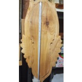 Panoplie 50cm Cerb Trofeu din lemn de cireș